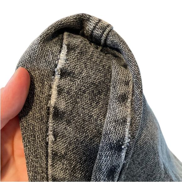 Vintage 90s Wrangler Black Stone Washed Cotton Denim Western Jeans Size 36x32 - Picture 7 of 16